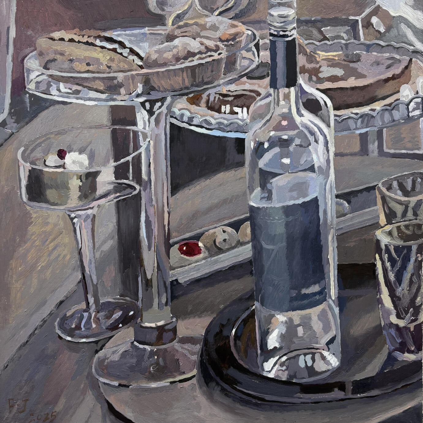 Sugar 16*16" oil paint