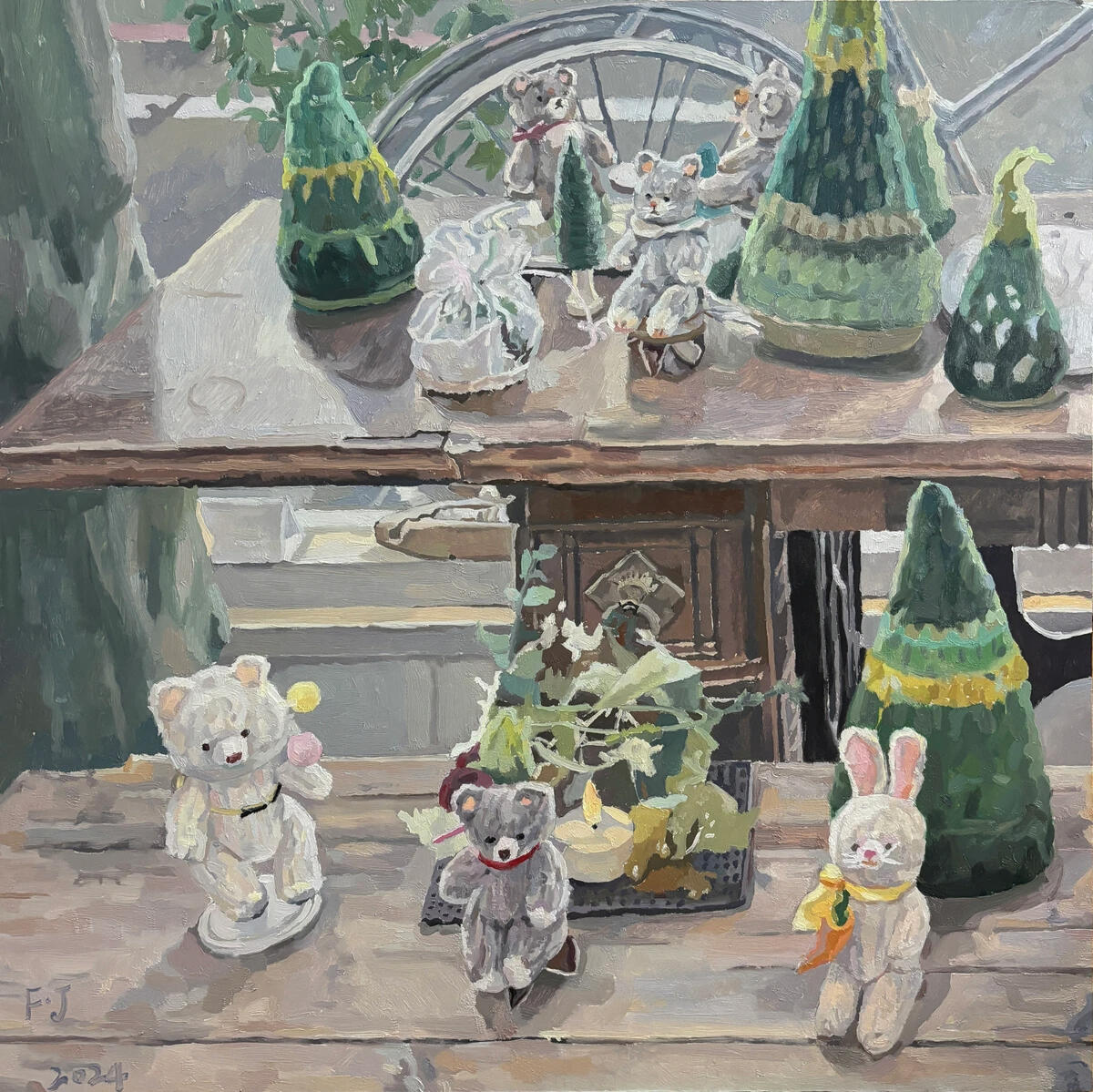 purity 50*50cm oil paint