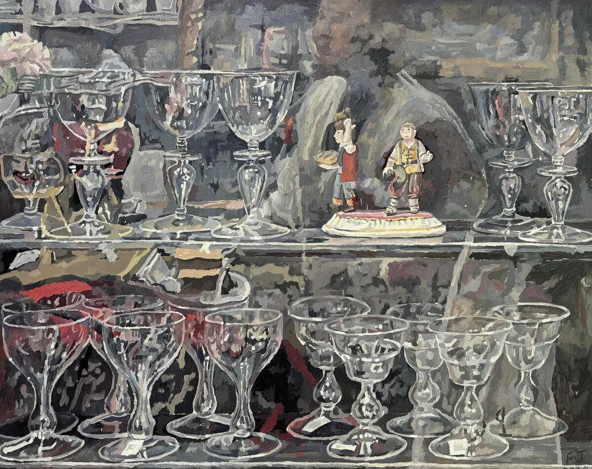 Window display2 40*50cm oil paint