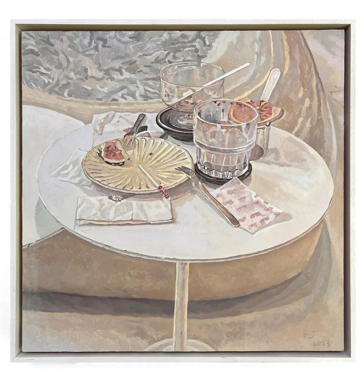 Moment of rest 50*50cm oil paint