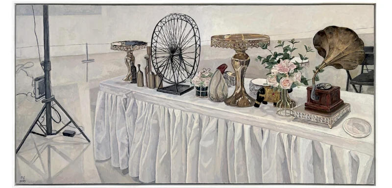 Banquet2 70*140cm oil paint