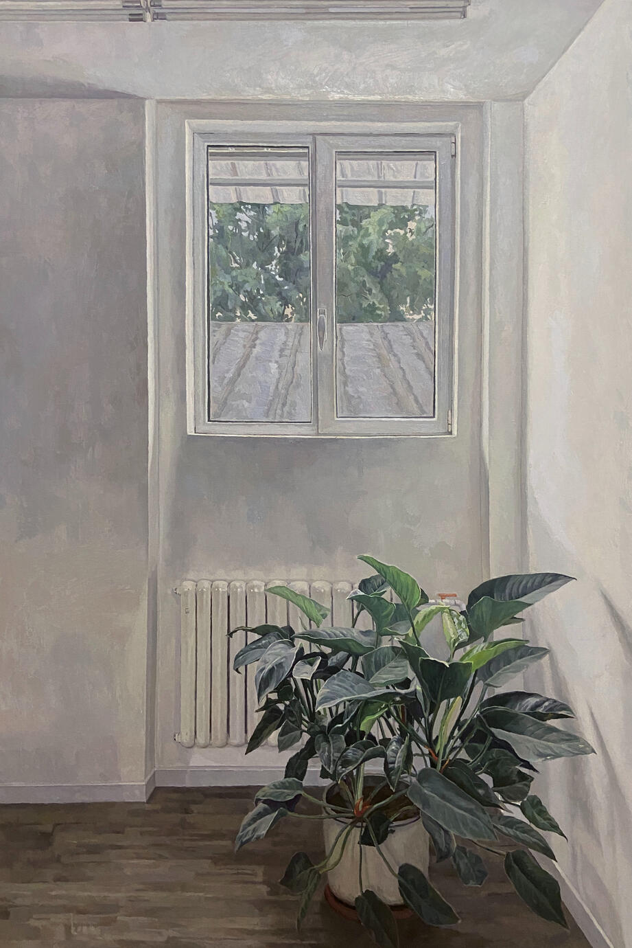 Green Scene 100*150cm oil paint